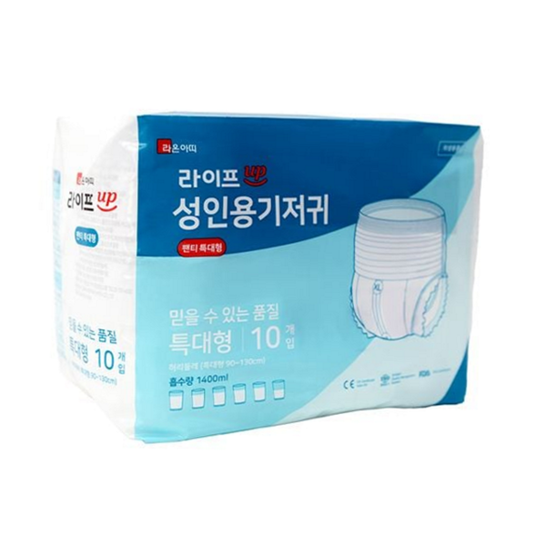 팬티형 성인용 기저귀 특대형 기저귀 어르신 용 남성 - 메인 이미지