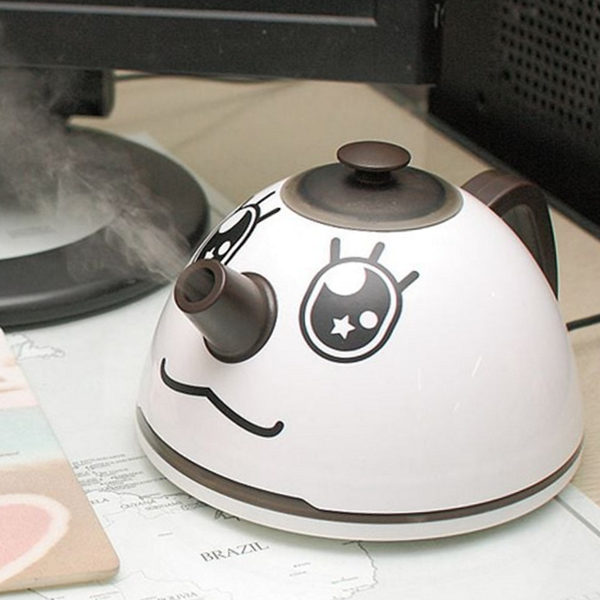 디자인 초음파 가습기 캐릭터 미니 가습기 탁상용 휴대용 건조 겨울철