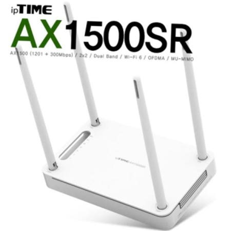 아이피타임(ipTIME) WHITE 유무선 파츠 자재 부품 공유기 ipTIME(아이피타임) 소모품 AX1500SR 11ax