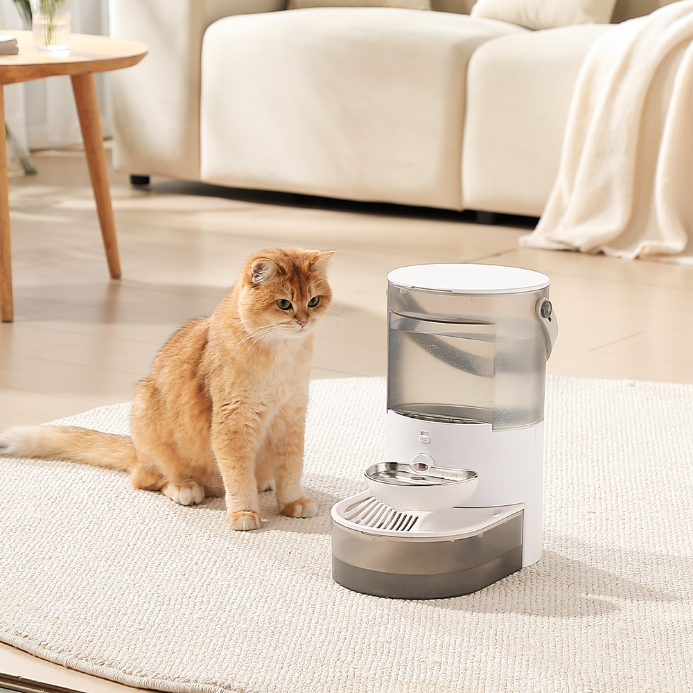 묘향가 고양이 정수기 자동급수기 강아지 음수대 자동센서 필터제로 살균 온열 스탠다드형