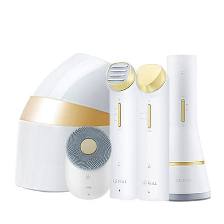 LG전자 LG전자 프라엘 초음파 진동클렌저 5종, PRALU5S2, 초음파클렌저: BCK1, LED마스크: BWJ2, 리프트업케어: BLJ2, 이온부스터: BBJ2, 듀얼모션클렌저:BCJ2
