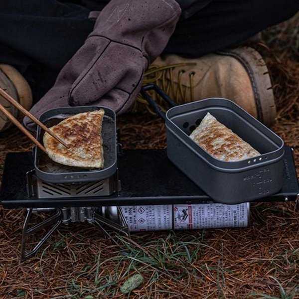 다기능 캠핑용 반합 휴대용 알루미늄 반합 코펠 냄비 식기 경량