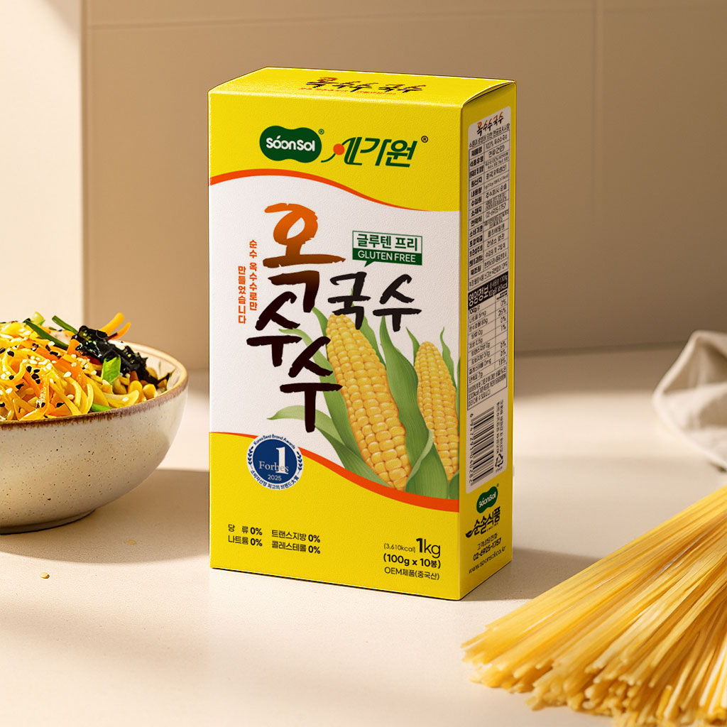순솔가원 옥수수 국수 면 식단면 3kg 이미지 7
