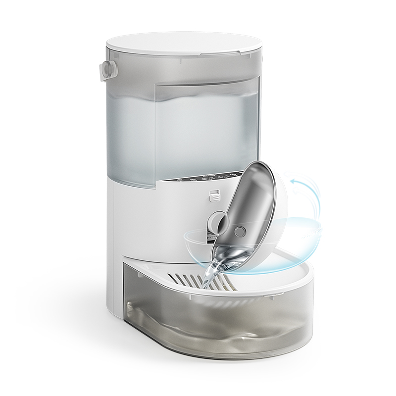 묘향가 고양이 정수기 자동급수기 강아지 음수대 자동센서 필터제로 살균 온열 스탠다드형