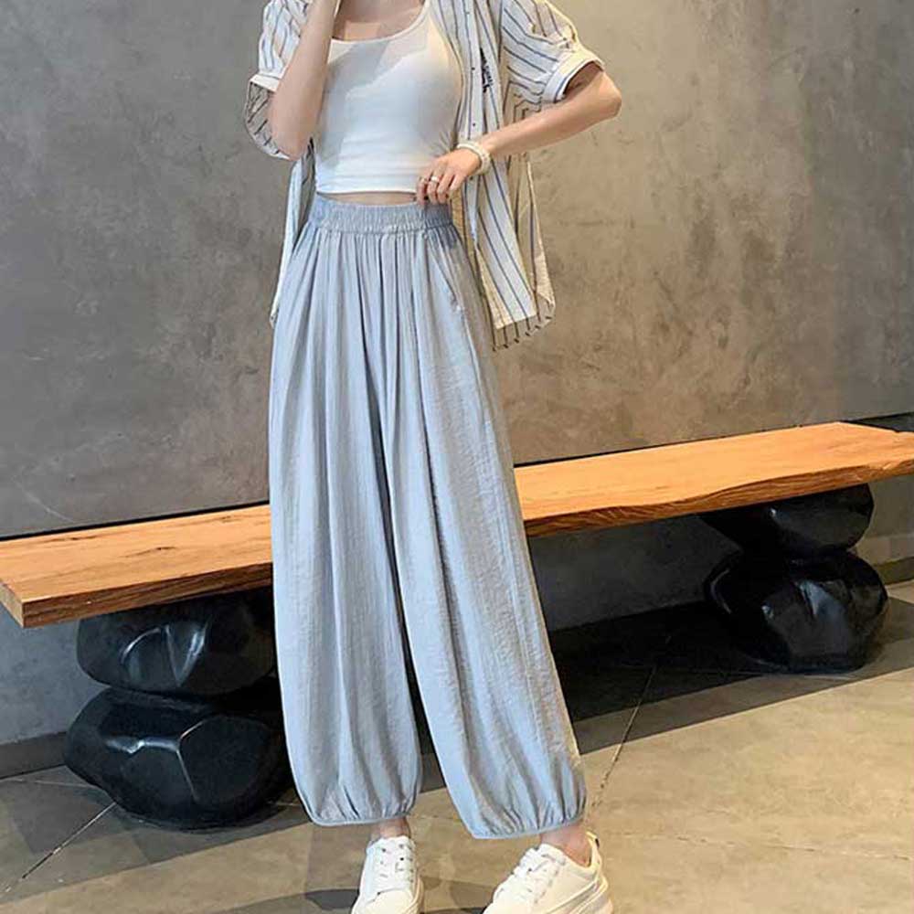 밴딩 루즈핏  바지 1004387 - 상세 이미지 2