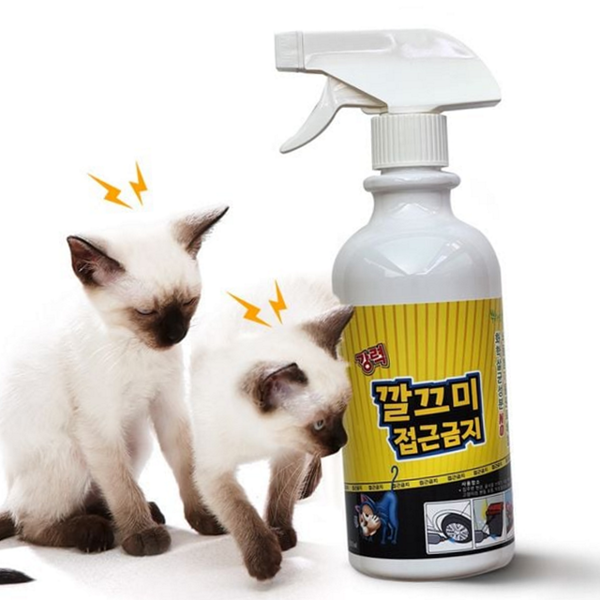 강력 고양이 기피제 야생 동물 기피제 스프레이 실외 실내 - 상품 이미지