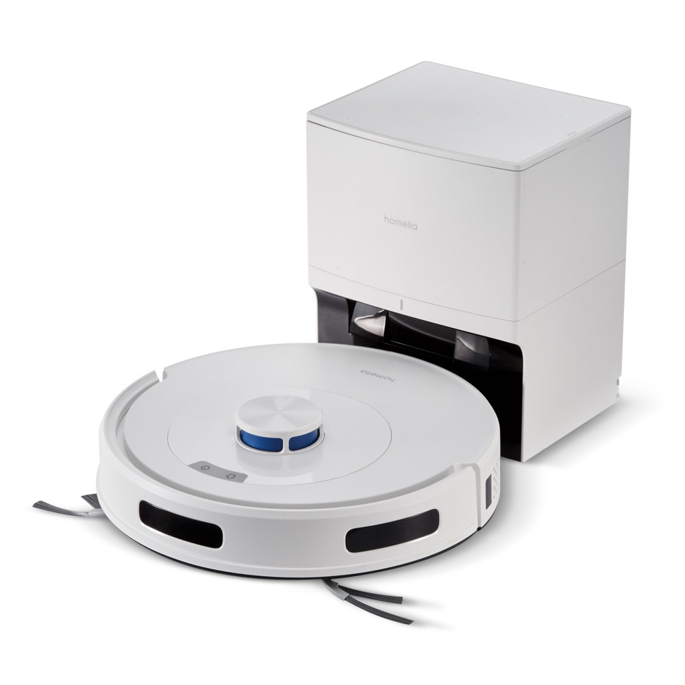 홈리아 로봇청소기 HA-X520WDS 올인원 물걸레 자동먼지비움 더스트봇 클린스테이션 제품 이미지