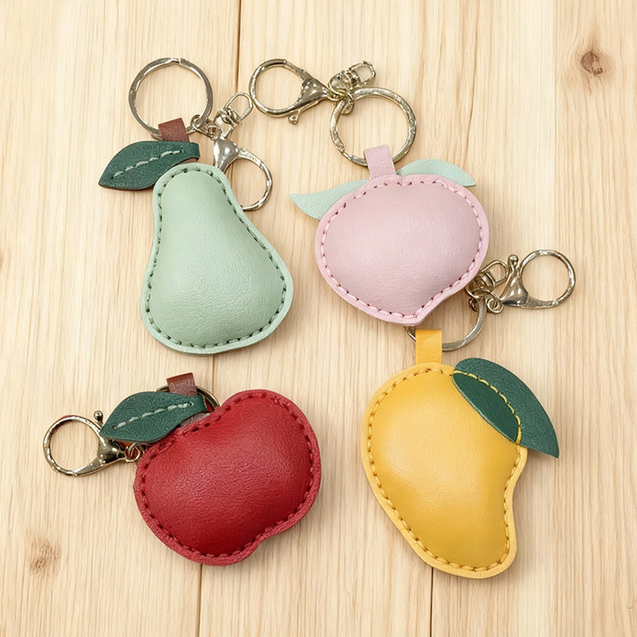 과일 가죽 키링 만들기 DIY 키트(풀세트 구성) - 상품 이미지