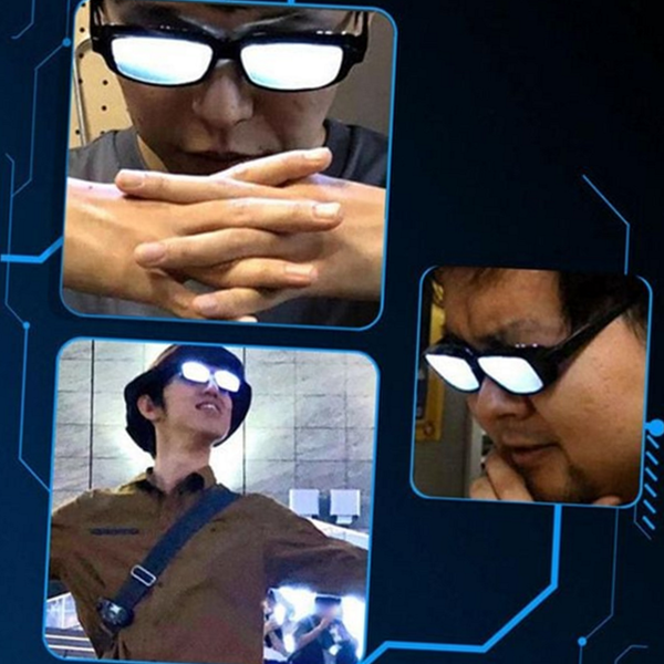 빛나는 led 파티 안경 야광 파티 led 안경 페스티벌 할로윈 - 상품 이미지