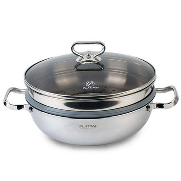 스테인리스 스텐레스 찜 냄비 다용도 인덕션 찜 냄비 찜통 찜솥 - 상품 이미지