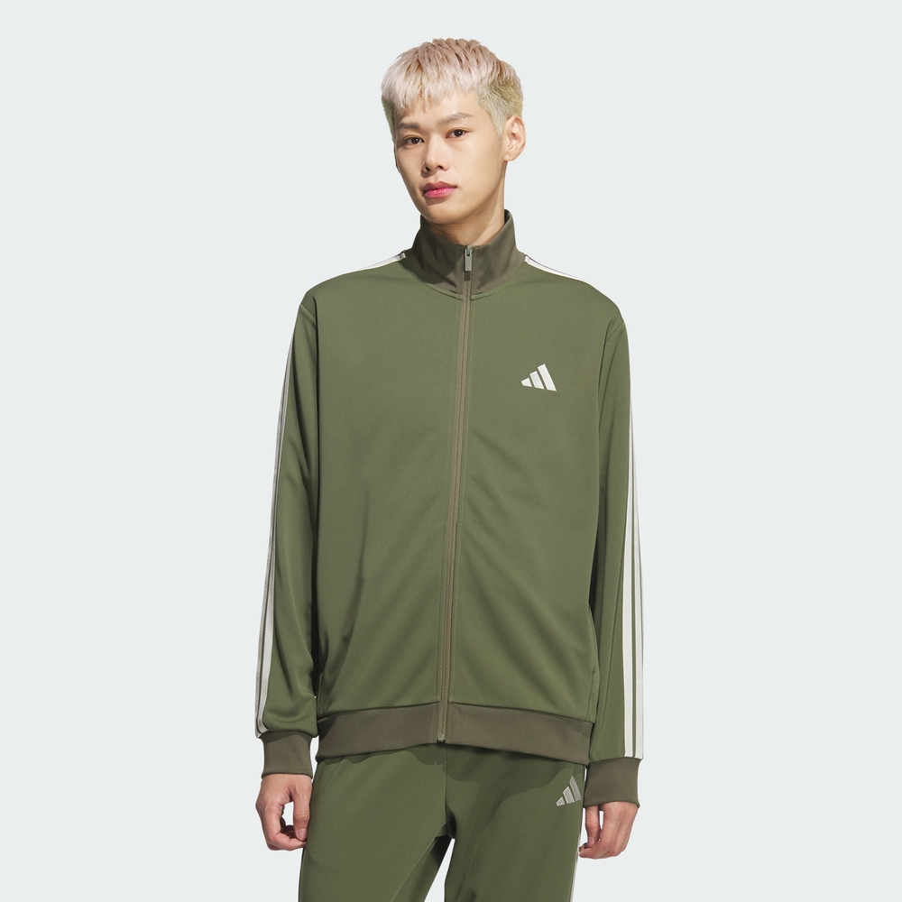 네이버 아디다스 3 STRIPES REGULAR FIT DOUBLE KNIT 트랙탑 KR6433