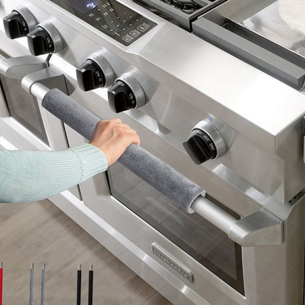 냉장고 오븐 손잡이 커버 벨벳 주방 가전 손잡이 커버 보호