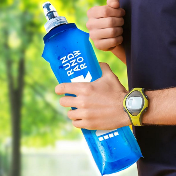소프트 러닝용 물병 접이식 등산용 물병 휴대용 500ml 물통 초경량 - 상품 이미지