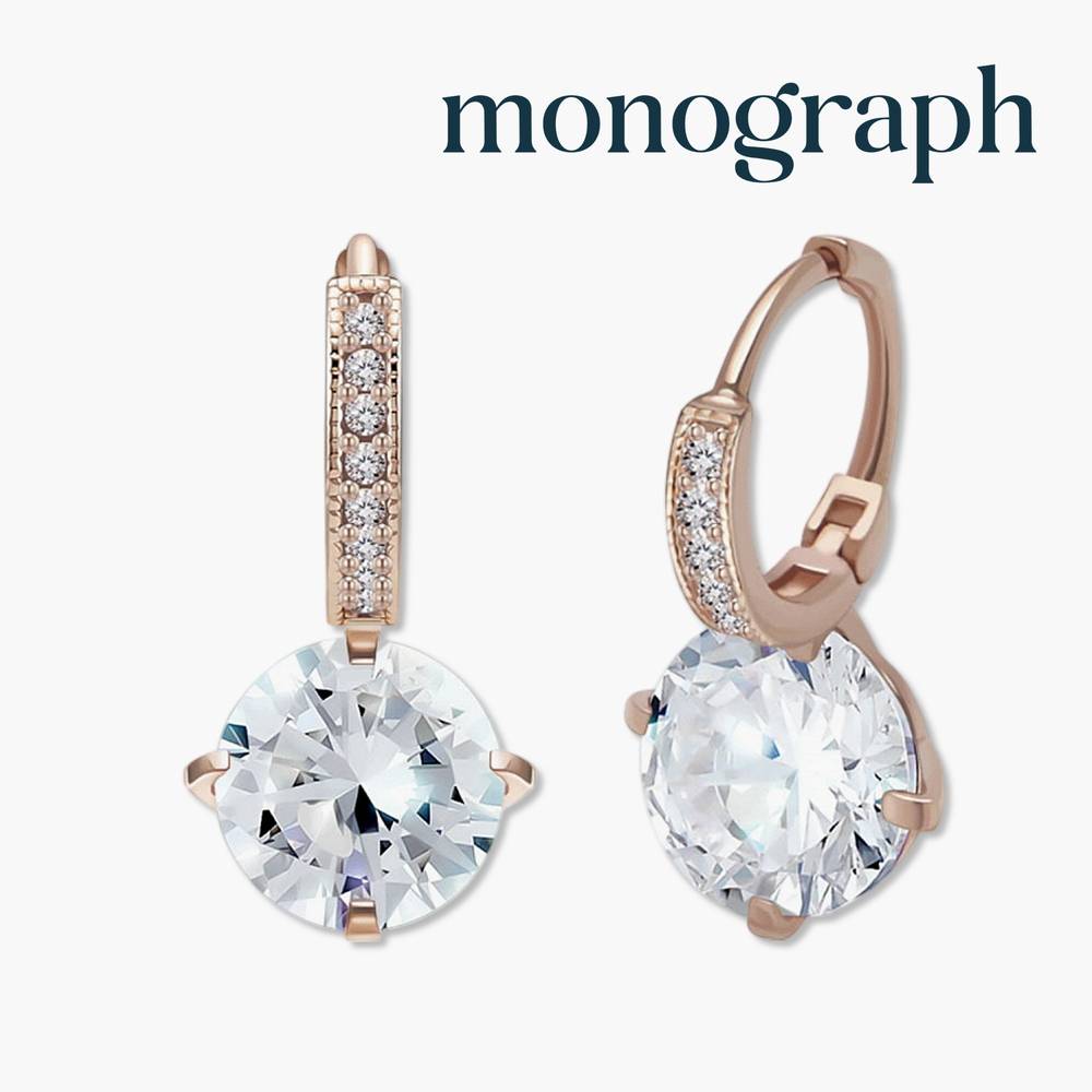 모노그래프 빅토리아 귀걸이 실버 925 MGERS240 14K Gold Plated - 상세 이미지 2
