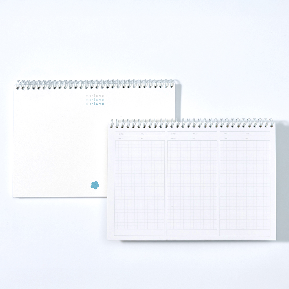 컬러미블루 컬러브노트(삼분할 수학 풀이, 오답, 개념정리) 이미지 2