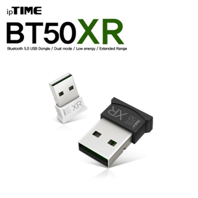 ipTIME(아이피타임) BT50XR 블루투스 5.0 USB 동글(블랙) - 상품 이미지