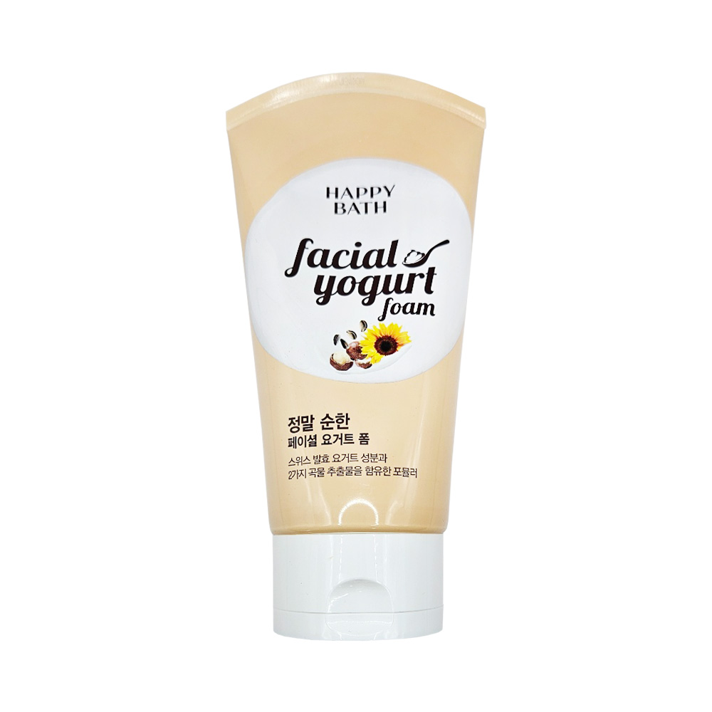 해피바스 정말 순한 페이셜 요거트 클렌징폼 250g - 상품 이미지