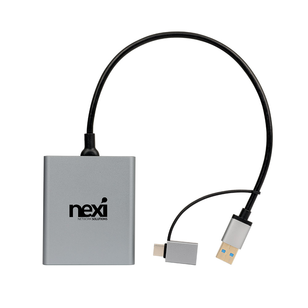 USB C타입 to HDMI 컨버터 2포트 노트북 맥북 젠더 USB3.0 듀얼 모니터 이미지 6