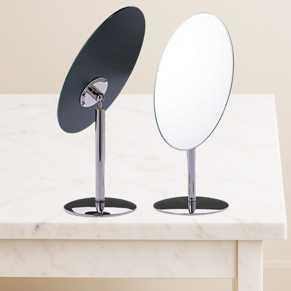 국산 스타 미로라인 타원형 테이블거울 133x115x295mm