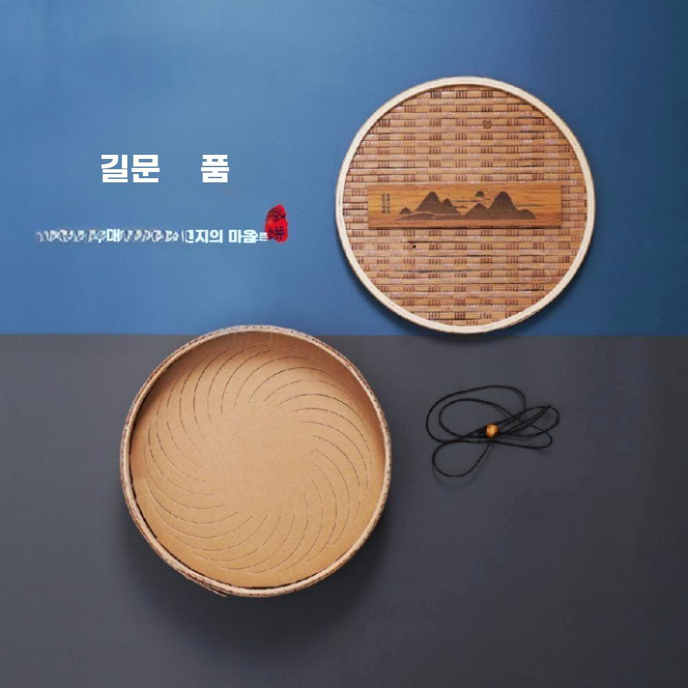 대나무 도시락통 전통 차 선물박스 찻잎 포장상자 박스 복 200g - 상세 이미지 4