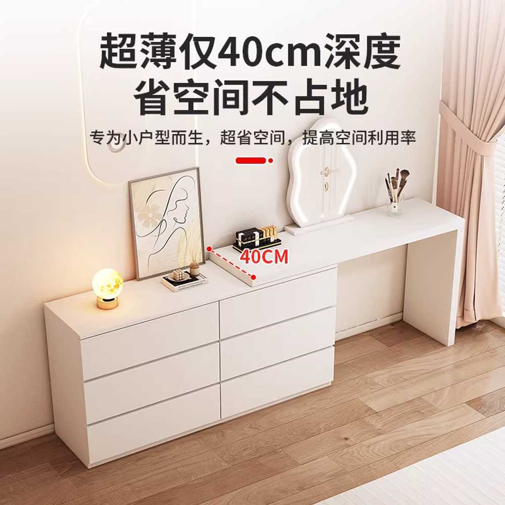 기역자 화장대 수납장 모서리 서랍장 세트 공간활용 80cm - 상세 이미지 5