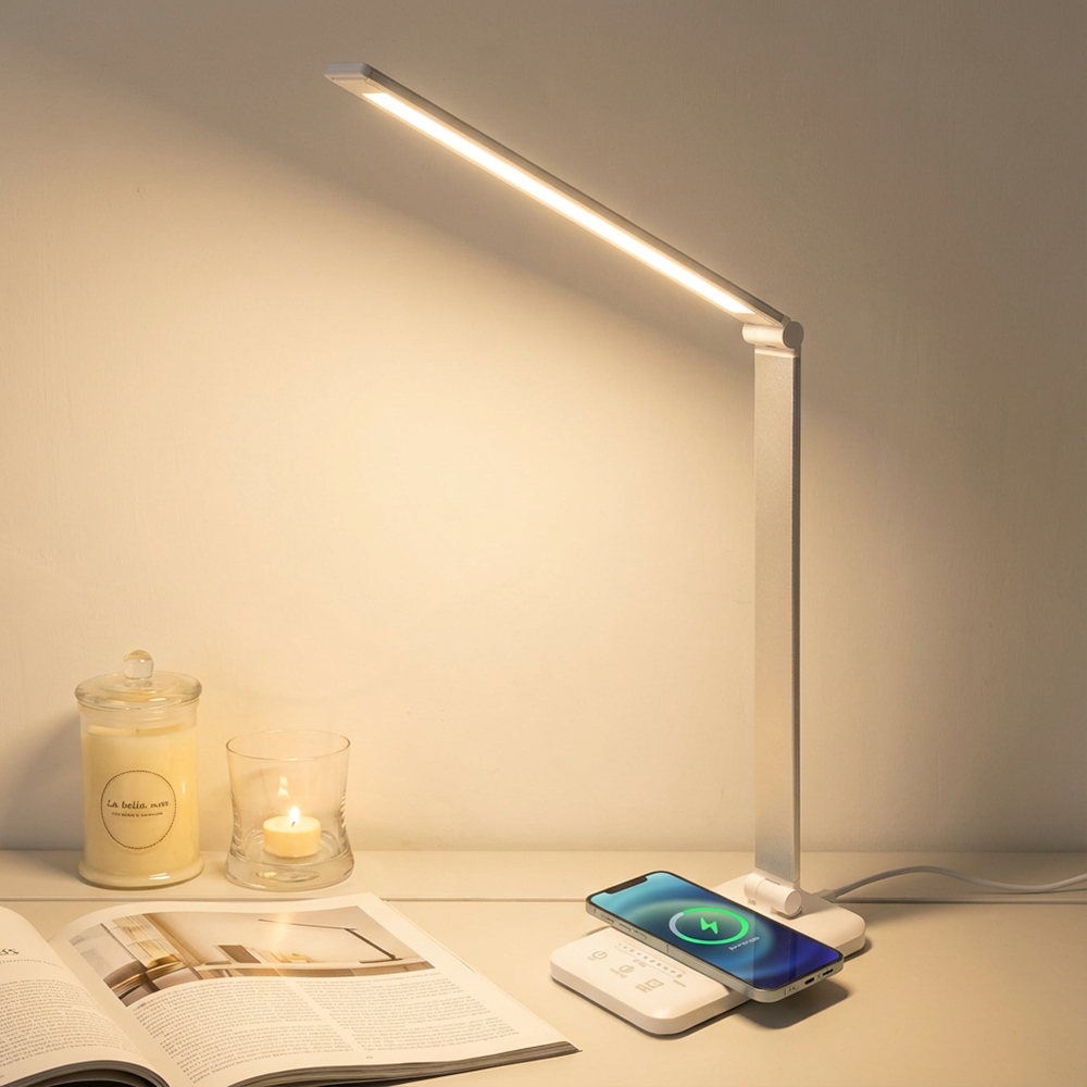 오르홈 led 스탠드 북라이트 책상 조명 공부 시력보호 독서 공시생 밝은 스텐드 유선 제품 이미지