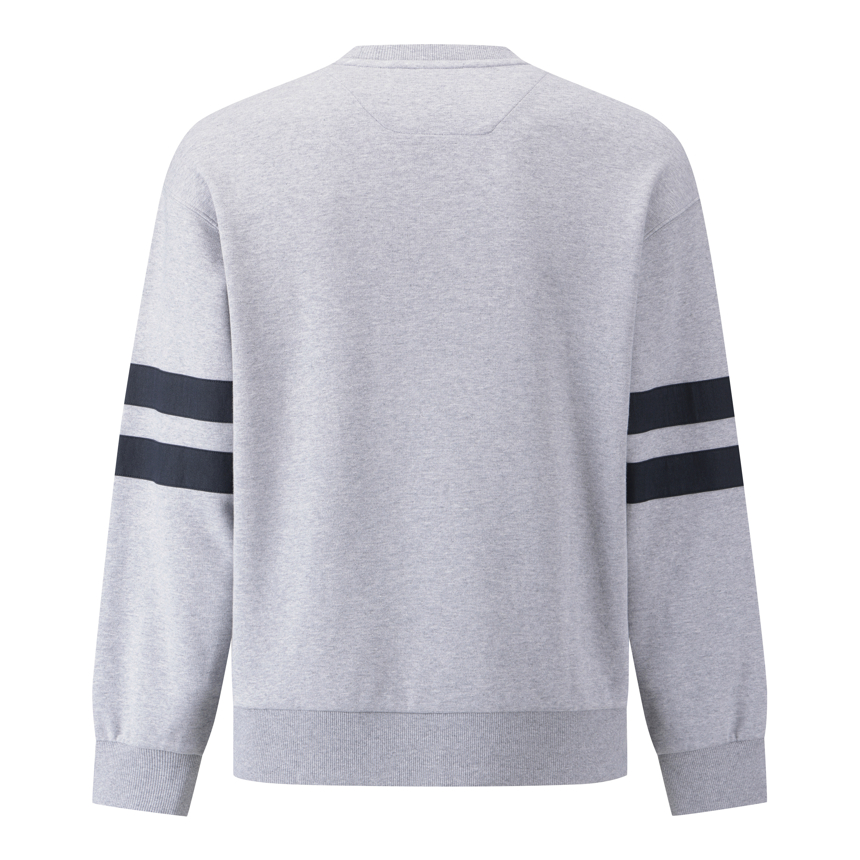 블랙야크 가을 겨울 공용 남성 여성 긴팔 티셔츠 등산 일상 클라이밍 스트라이프 맨투맨 - 상세 이미지 4
