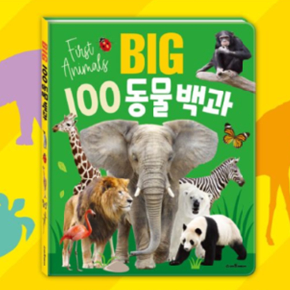 동물백과사전 유아책 동물책 자연관찰 - 상품 이미지