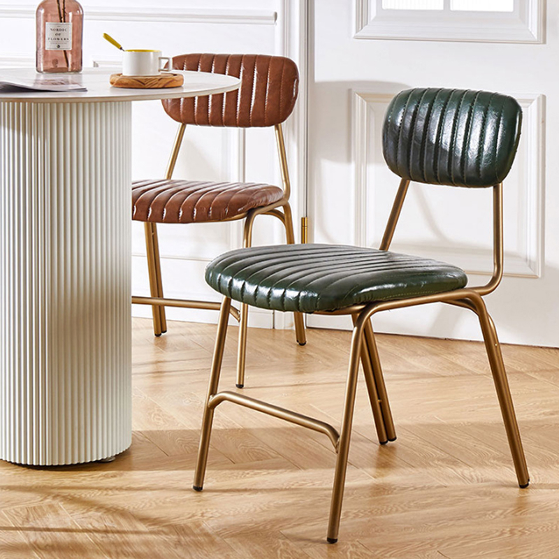 퀄티드 인테리어 아일랜드 식탁 체어 Quilted Chair - 상세 이미지 3