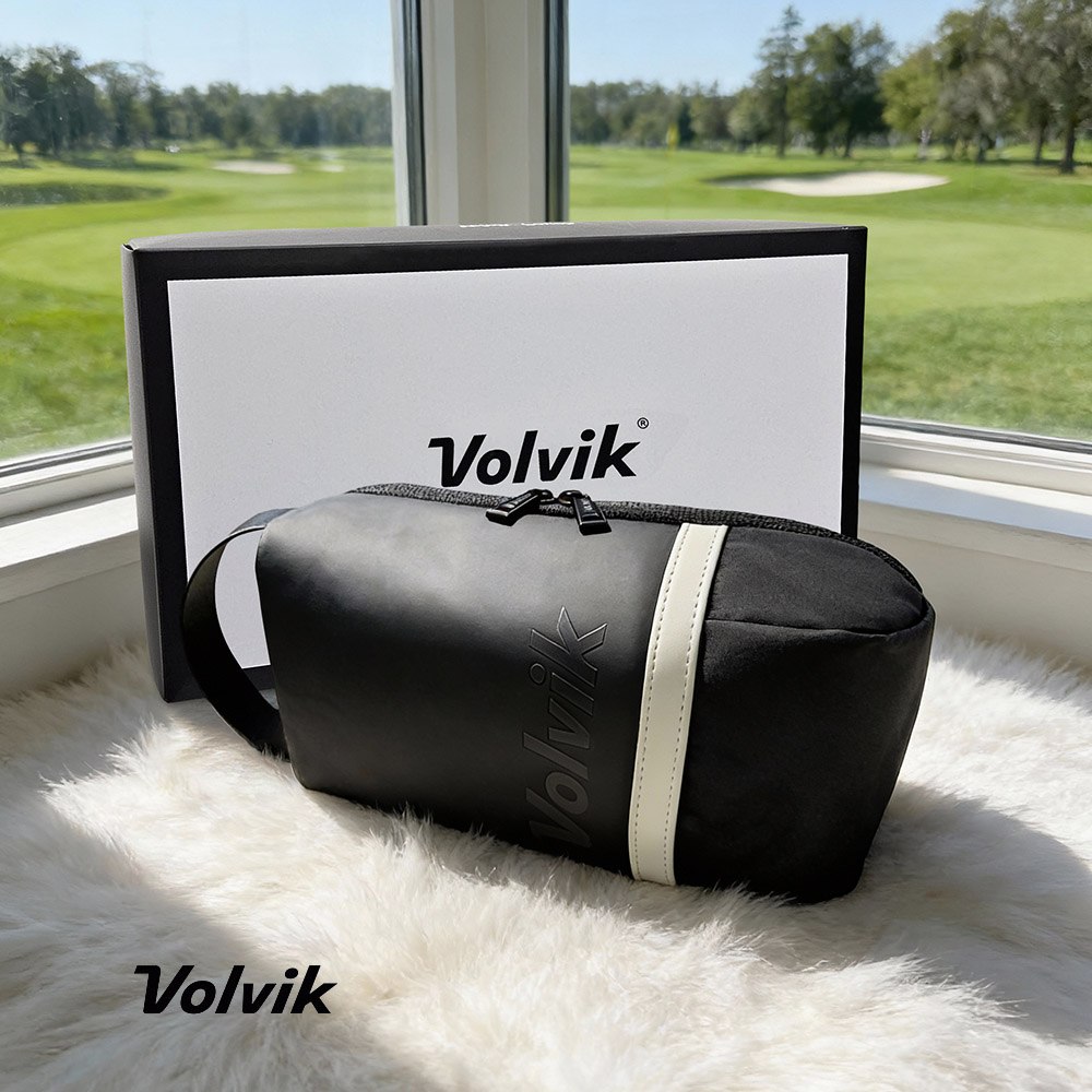 볼빅 프리미엄 골프파우치 백 클러치백 남성 여성 골프 손가방 홀인원 선물 고급 포장 박스 제품 이미지