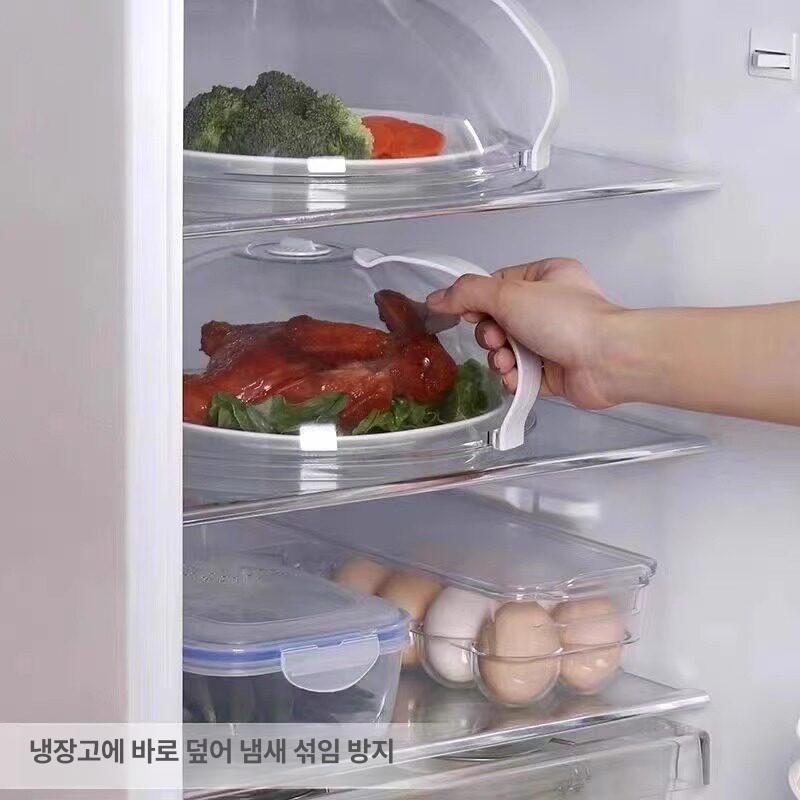 전자레인지 방유 방열 커버 식품용 보온 덮개 내열 식당 주방용 표준 소형 1개 - 상세 이미지 5