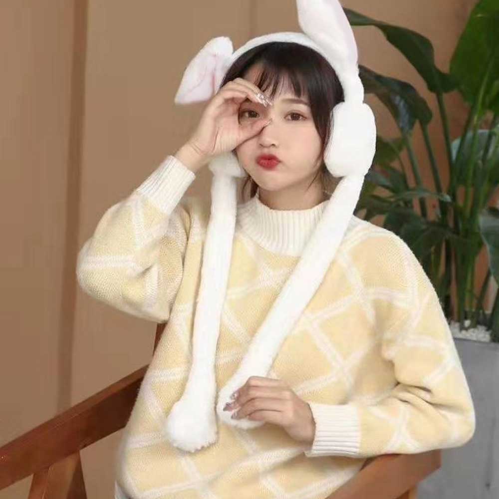 움직이는 토끼귀마개 - 메인 이미지