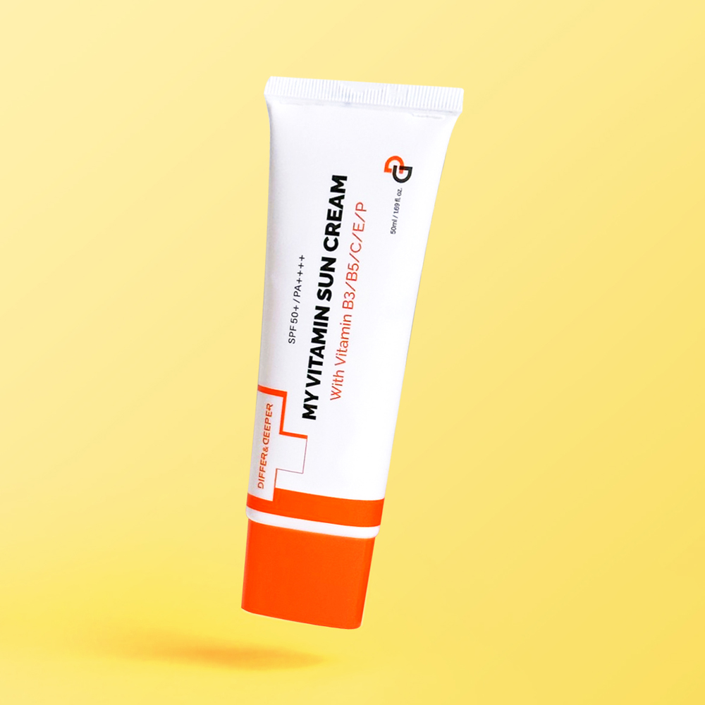 디퍼앤디퍼 올인원 마이 비타민 선크림 미백 톤업 혼합자차 SPF50+ PA++++ 50ml