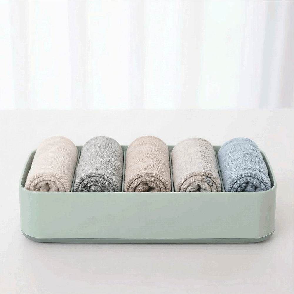 칸칸이 속옷정리함 수납함 양말정리함 속옷보관함 - 상세 이미지 2