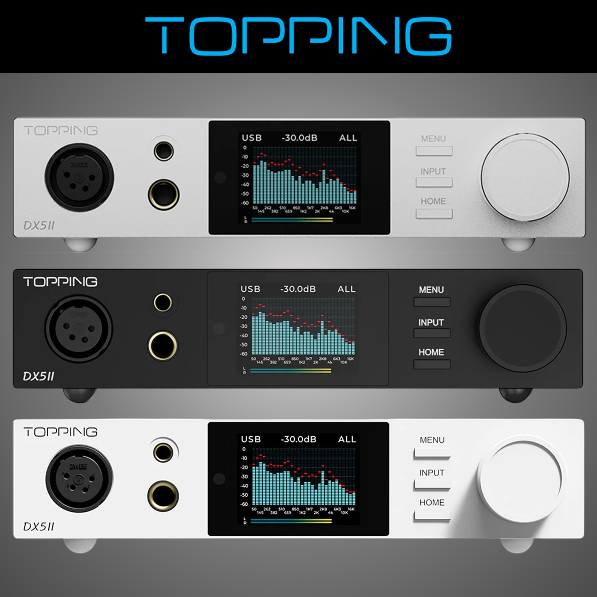 TOPPING 토핑 DX5 II DAC 헤드폰앰프 정식수입제품 - 상품 이미지