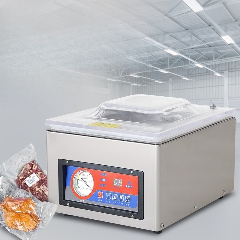 DZ-260C 음식 진공포장기 업소용 식당용 정육 수산물 농산물 전자동 압축 실링기 - 상세 이미지 3