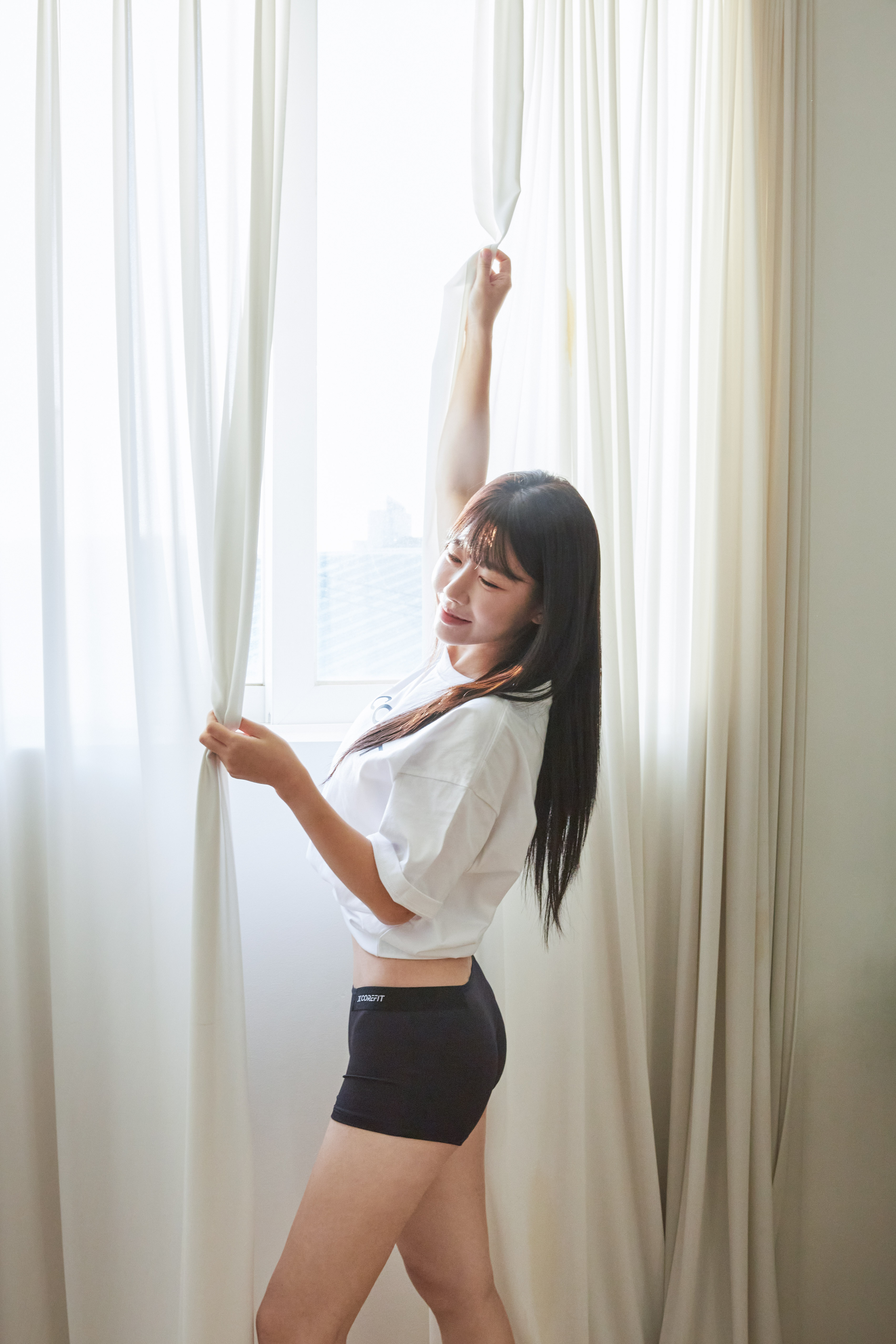 허리가 편한 여성 데일리핏 드로즈 숏 3종 / 롱 3종 팬티 말림 없는 여성 속옷 세트 코어핏 이미지 8
