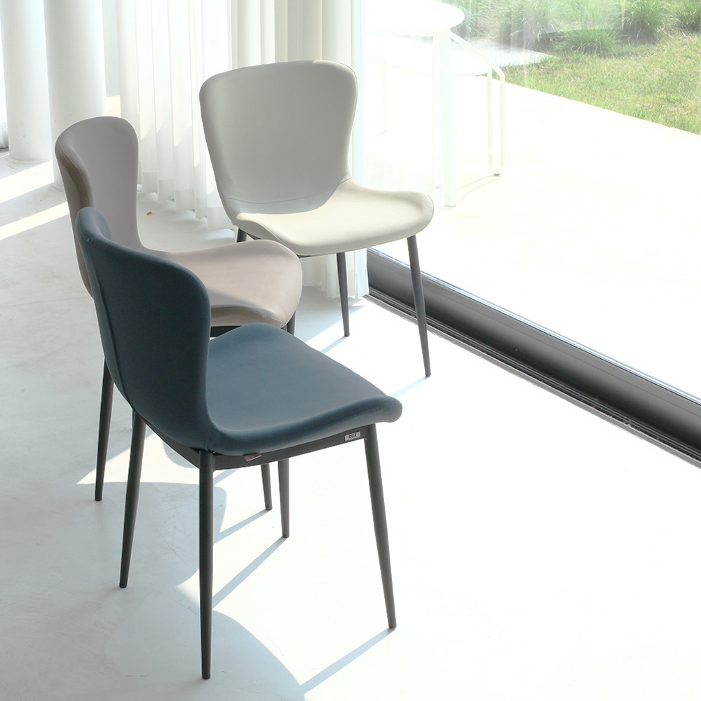 뷰티즈체어 플랫 스터디 카페 인테리어 의자 커피숍 디자인 업소용