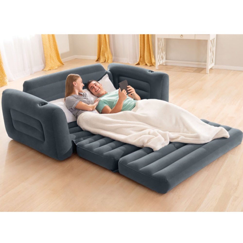 에어매트 인텍스 풀아웃 더블매트 소파베드 접이식 에어쇼파 에어소파