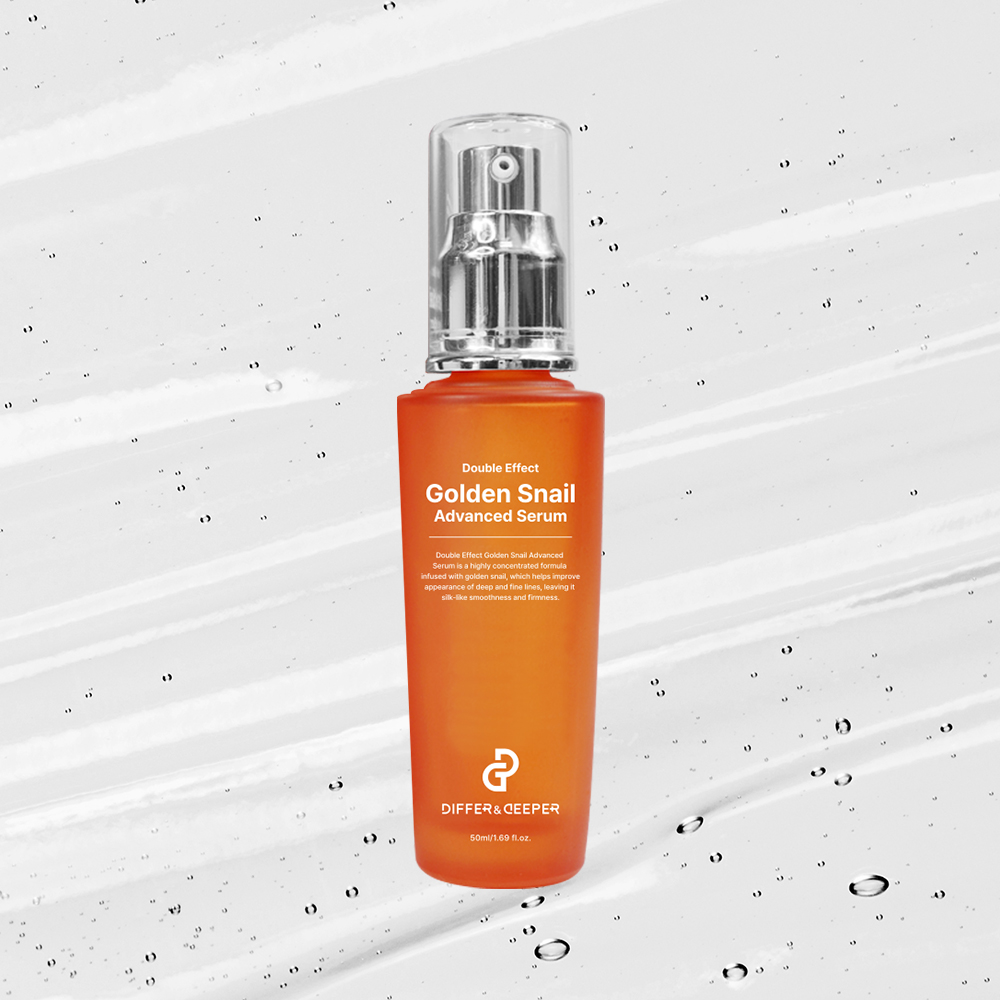 디퍼앤디퍼 더블이펙트 골든스네일 재생 탄력 고농축 세럼 50ml, 1개 - 상품 이미지
