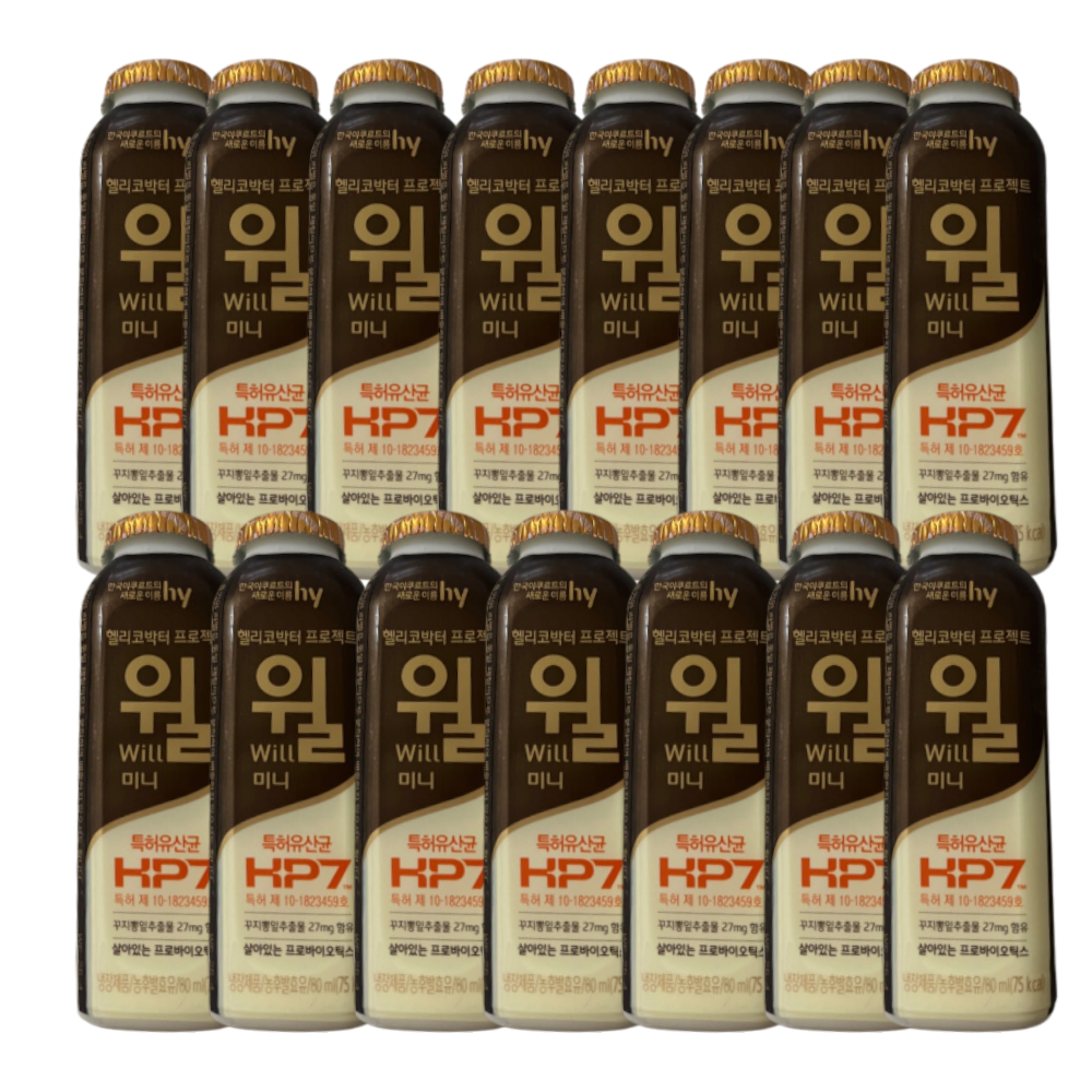 헬리코박터 프로젝트 윌 미니 80ml, 15개