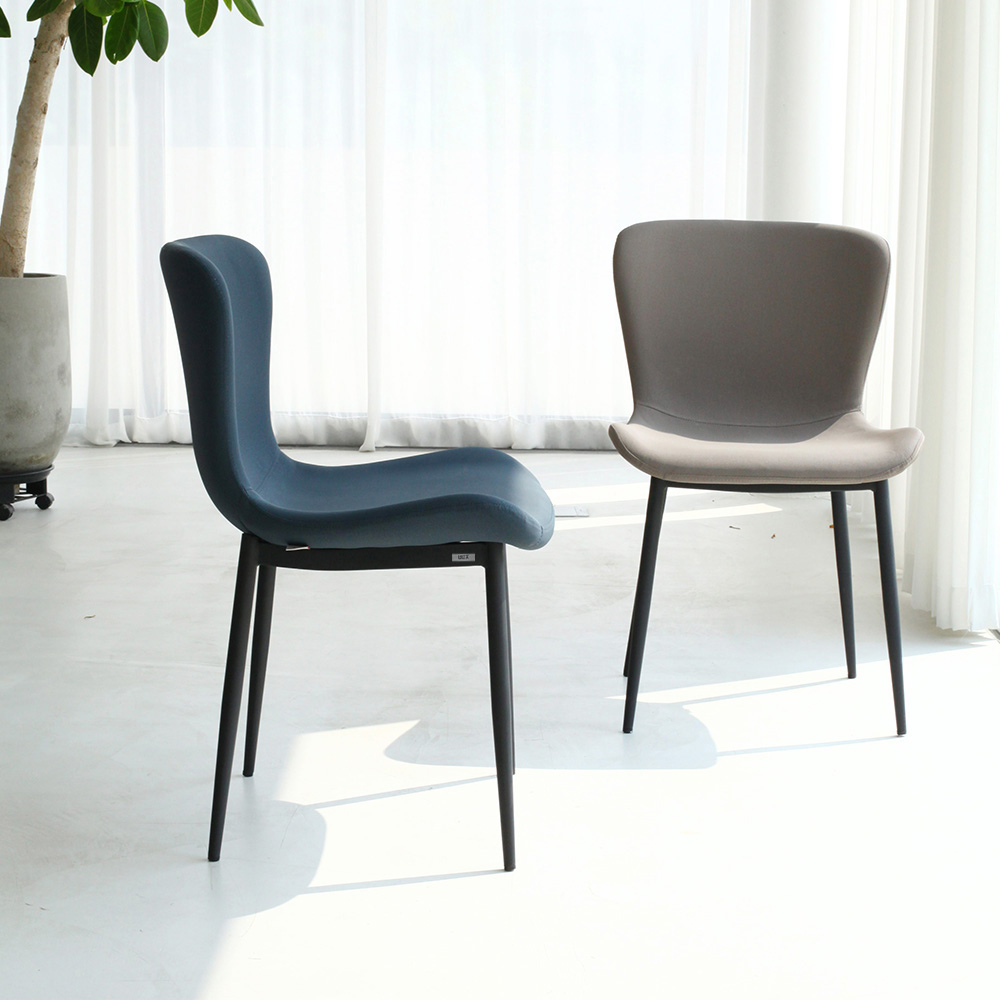 뷰티즈체어 플랫 스터디 카페 인테리어 의자 커피숍 디자인 업소용