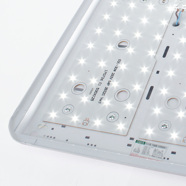 LED 거실등 플레인 6등 150W 천장 거실조명 LED 전등 이미지 7