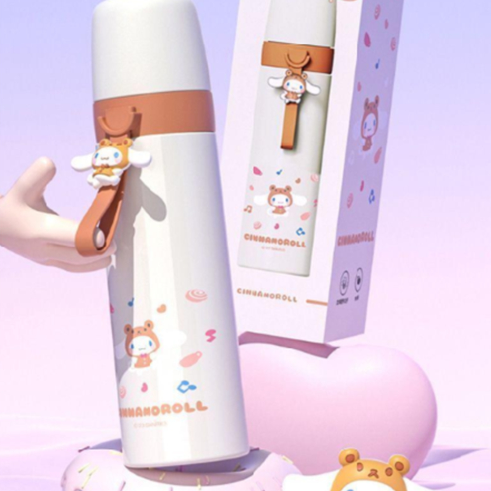 시나모롤 텀블러 산리오 캐릭터 귀여운 텀플러 리유저블컵 500ml - 상품 이미지
