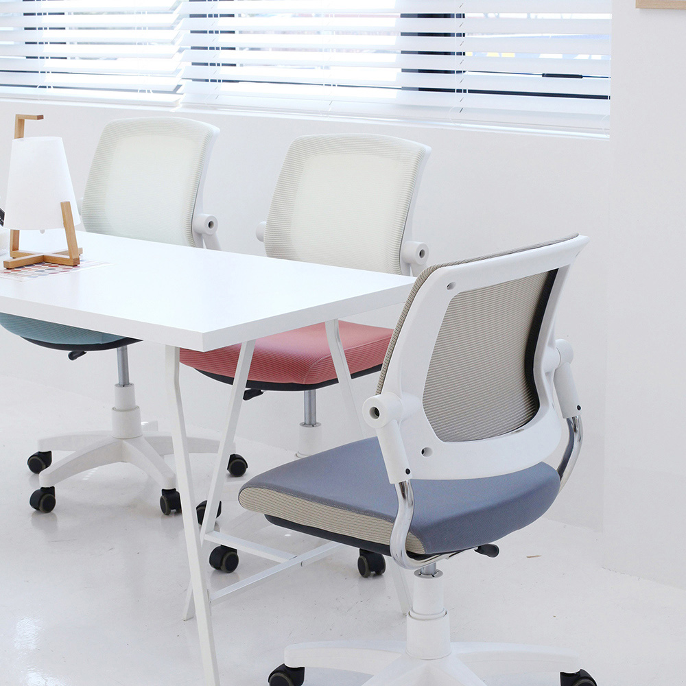 뷰티즈체어 알파회전 학생 책상 공부 의자 팔걸이없는 회의용 회의실 사무실 수험생