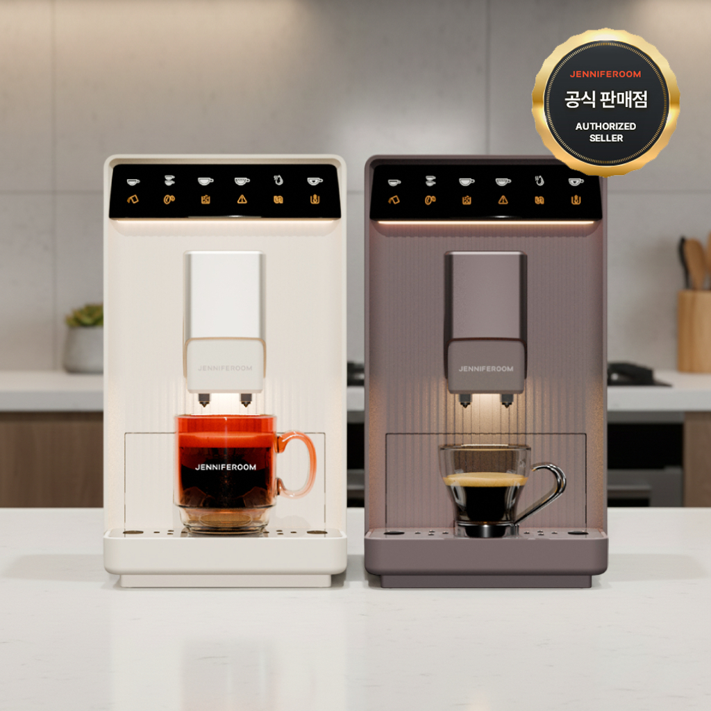 제니퍼룸 19Bar 전자동 커피머신 바리스타 아르떼 JRK-EM19T1 오트밀 제품 이미지