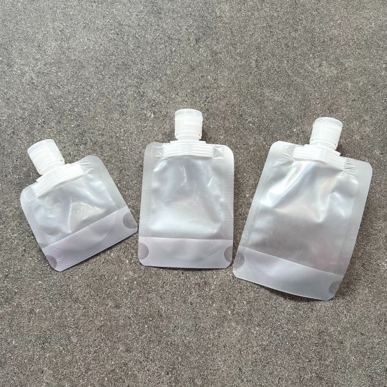 여행용 화장품 소분 비닐 튜브팩 30ml 50ml 100ml - 상품 이미지