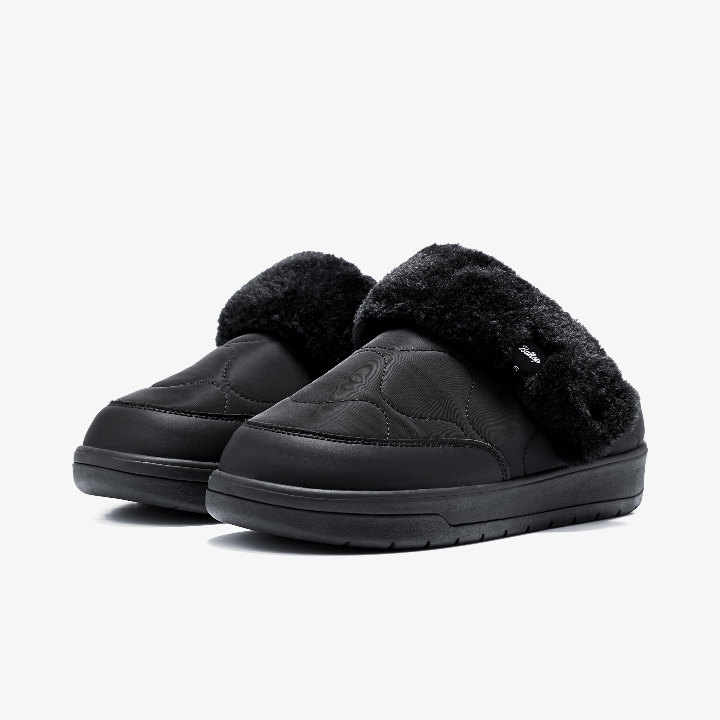 밸롭 엠버 플리스 뮬 플러스