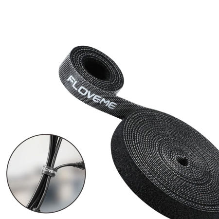 JLCOPJ협력사 잘라쓰는 찍찍이 케이블 정리 스트랩 1M DD10766 제이엘생활