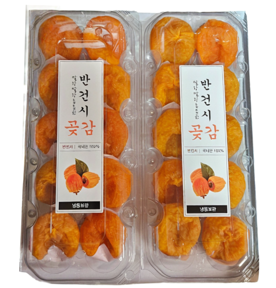 충북 영동곶감 고당도 반건시 2팩포장 명절 추석 선물세트 400g, 2개 - 상세 이미지 2